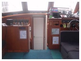 Playin Hooky charters Boat Interior